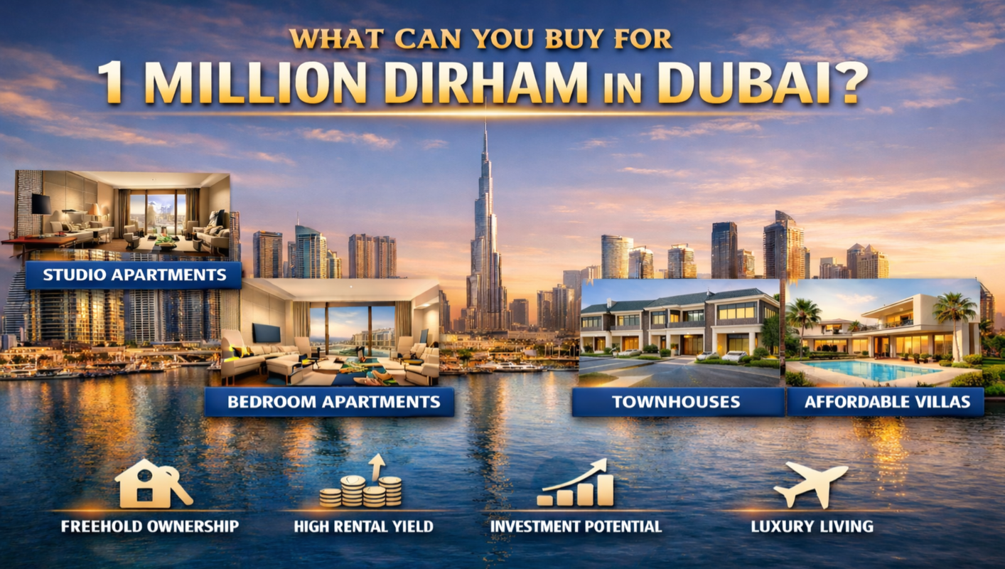 What Can You Buy for 1 Million Dirham in Dubai?