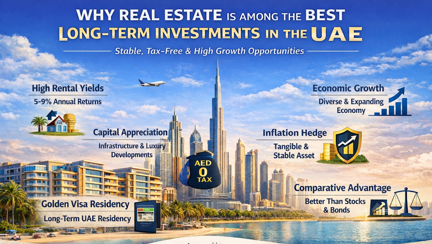 Why Real Estate is Among the Best Long-Term Investments in the UAE