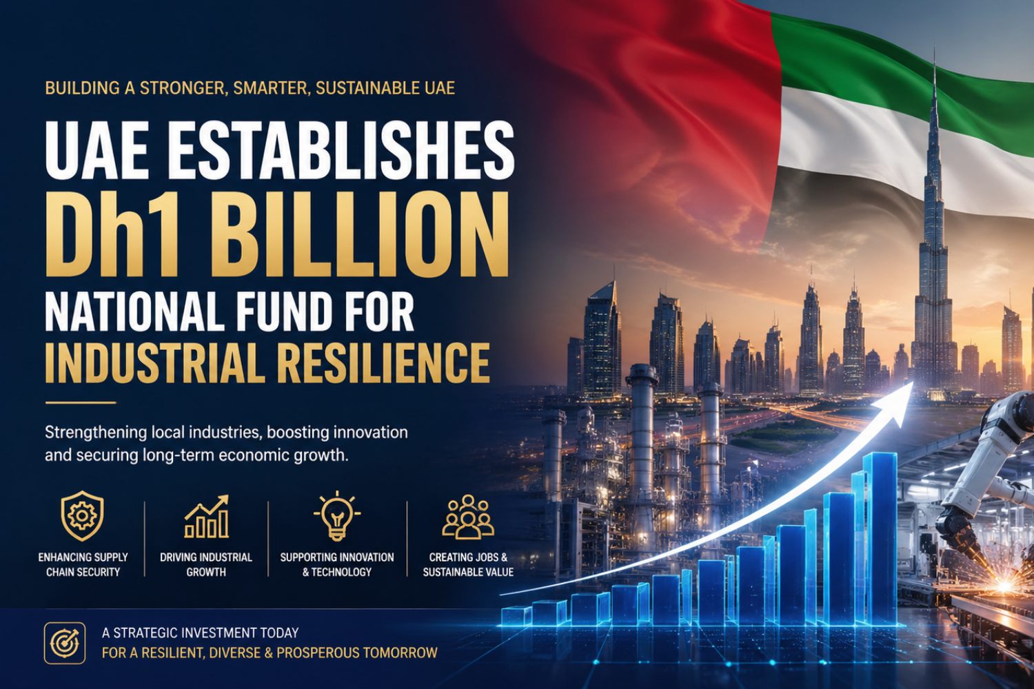 UAE Establishes Dh1 Billion National Fund for Industrial Resilience
