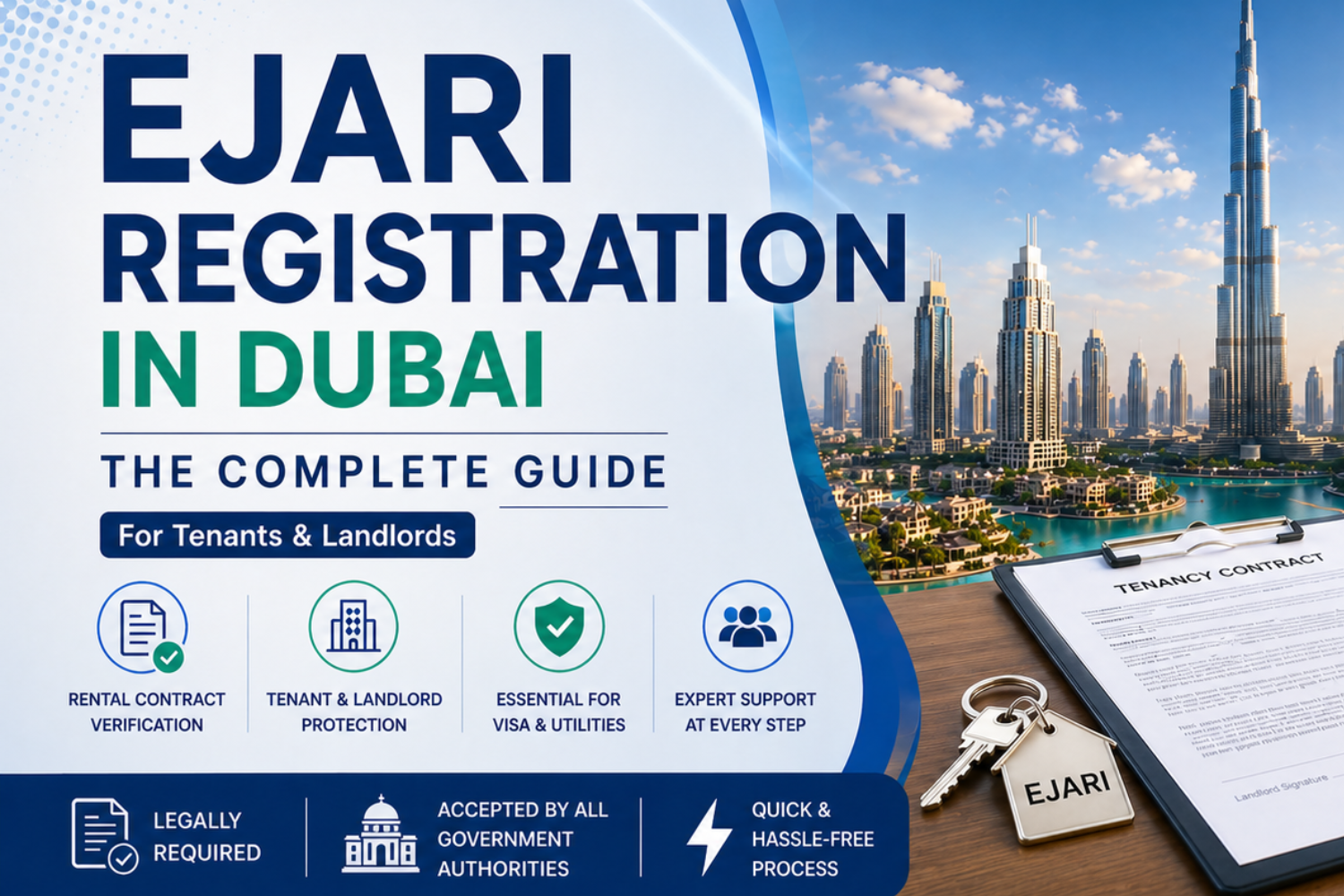 Ejari Registration in Dubai – Complete Guide for Tenants & Landlords