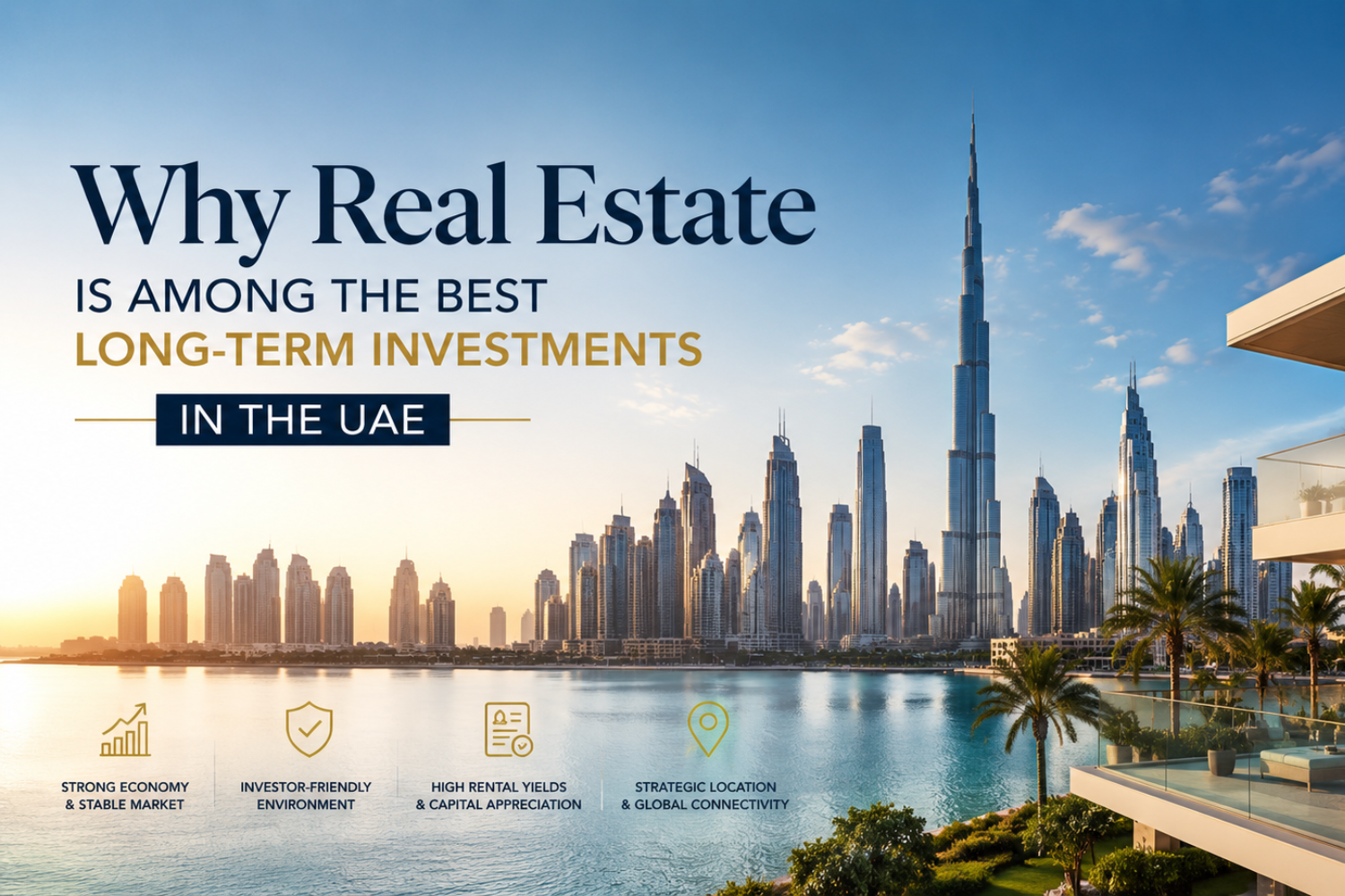 Why Real Estate is Among the Best Long-Term Investments in the UAE