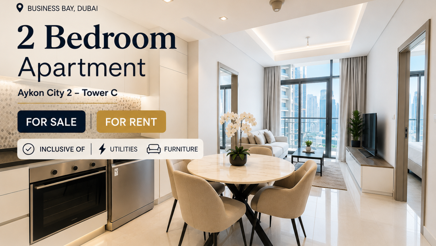 2 Bedroom Apartment in Aykon City 2 – Tower CBusiness Bay, Dubai