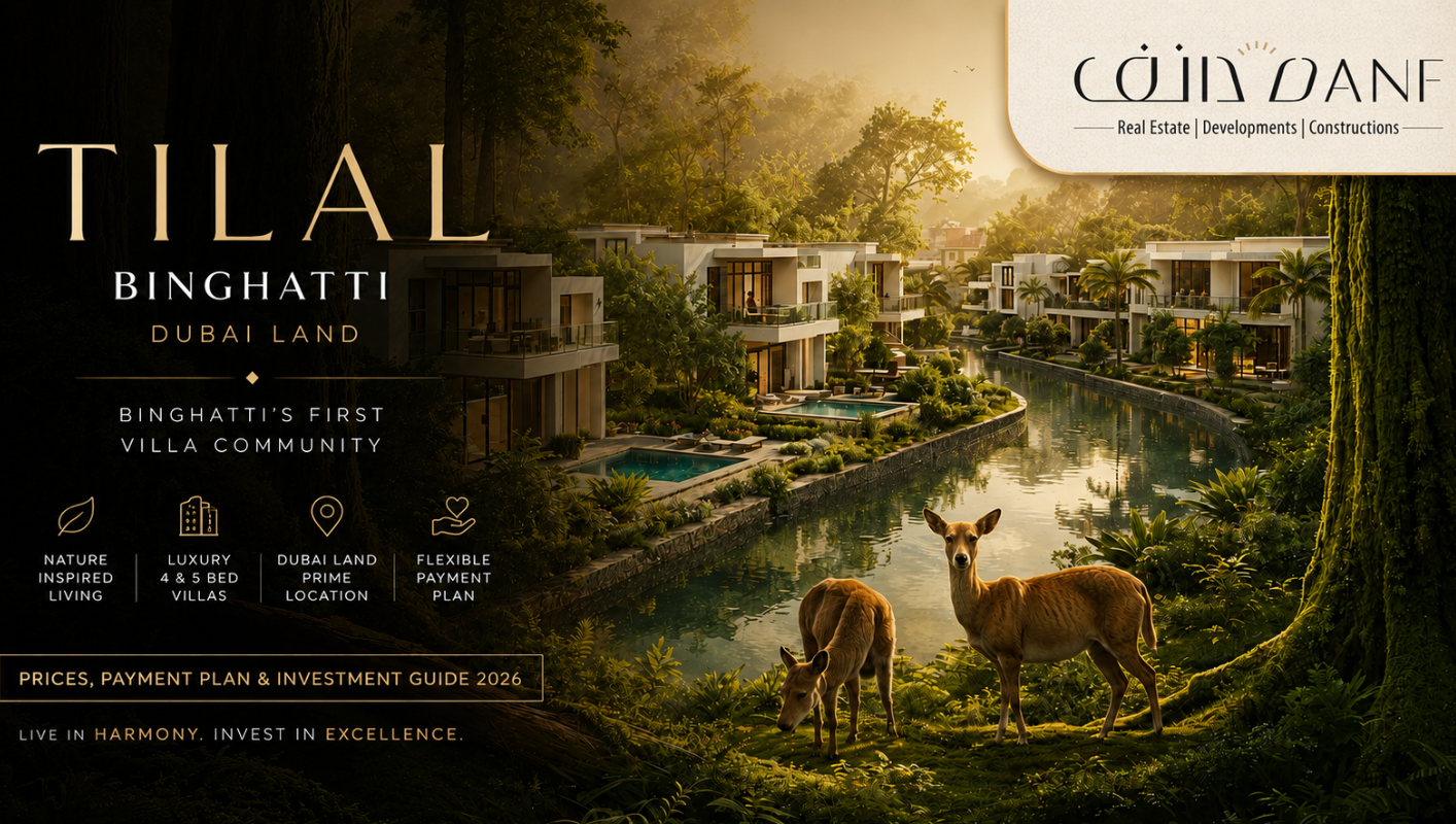 Tilal Binghatti Dubai Land — Binghatti’s First Villa Community | Prices, Payment Plan & Investment Guide 2026