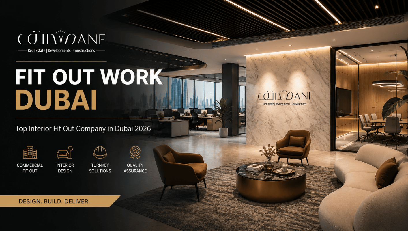 DANF Contracting Dubai — Villa Construction, Building Construction, Renovation & Interior Fit-Out Services