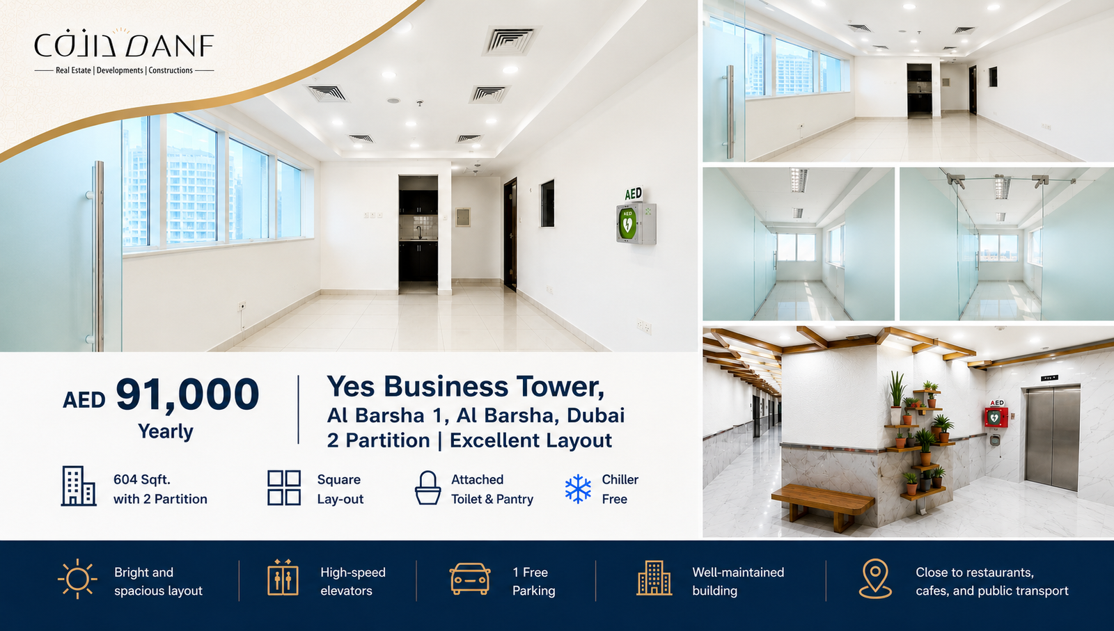 Affordable Office Space in Al Barsha Dubai – Move-In Ready