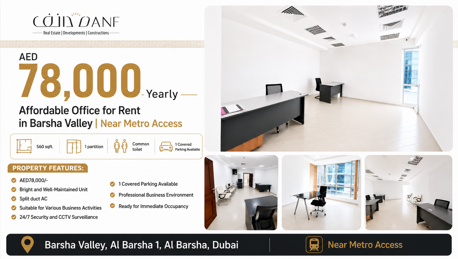 Looking for an Office for Rent in Al Barsha? Why Barsha Valley is Your Best Move