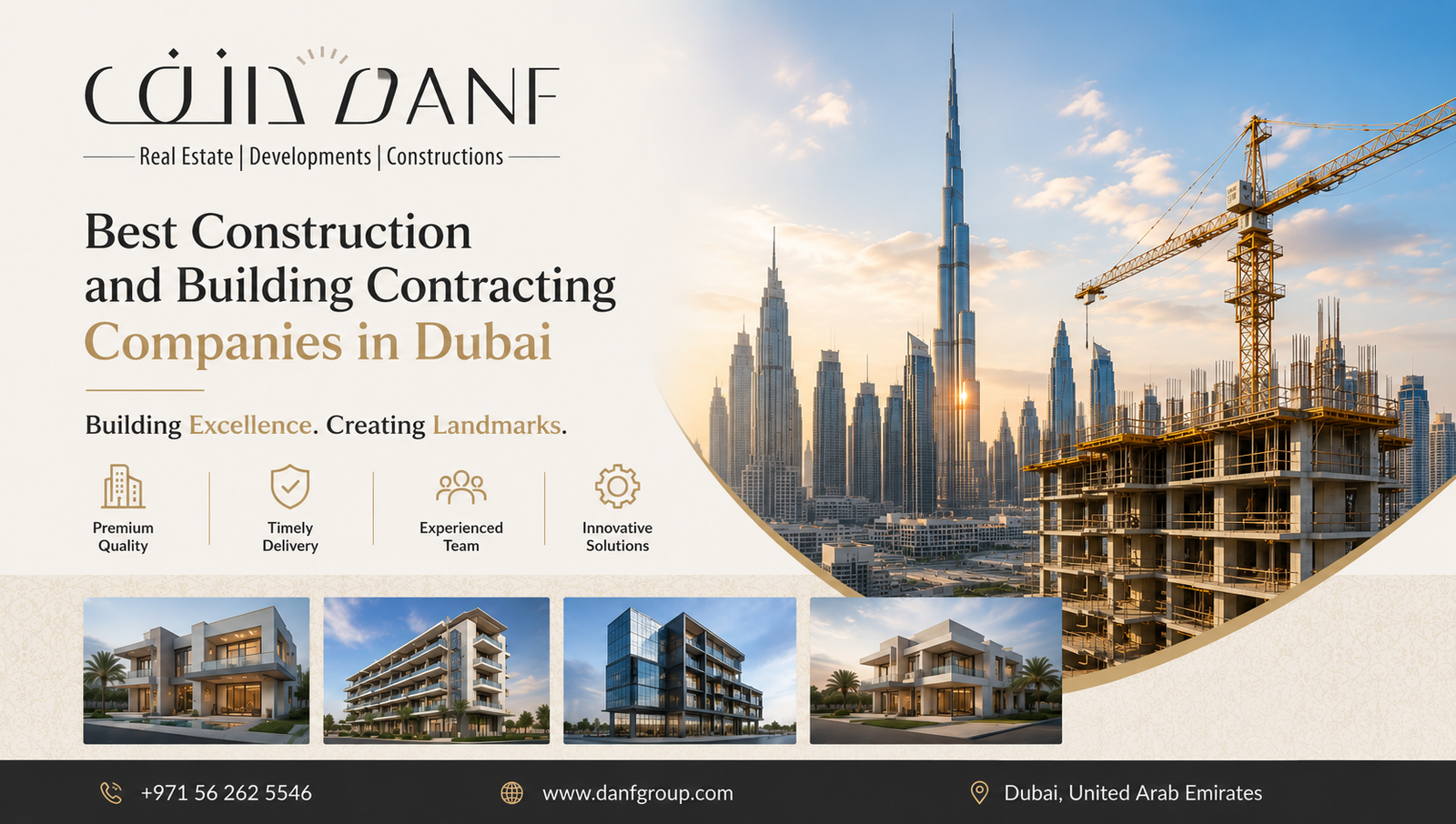 Best Construction and Building Contracting Companies in Dubai