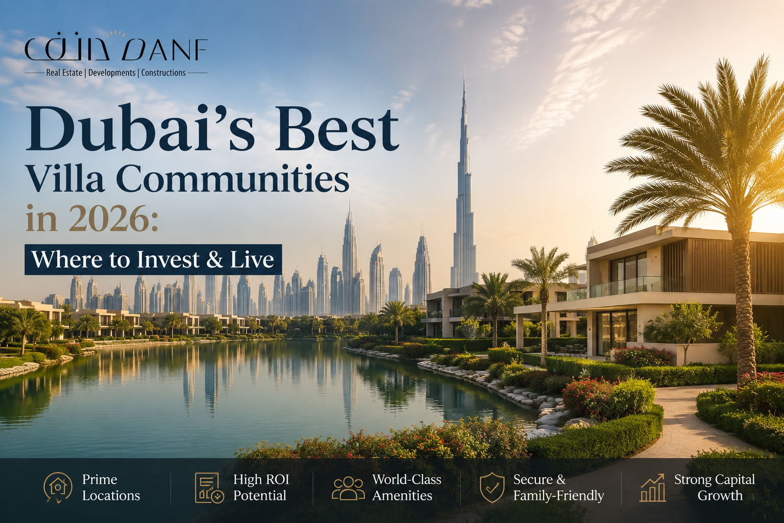 Dubai’s Best Villa Communities in 2026: Where to Invest & Live
