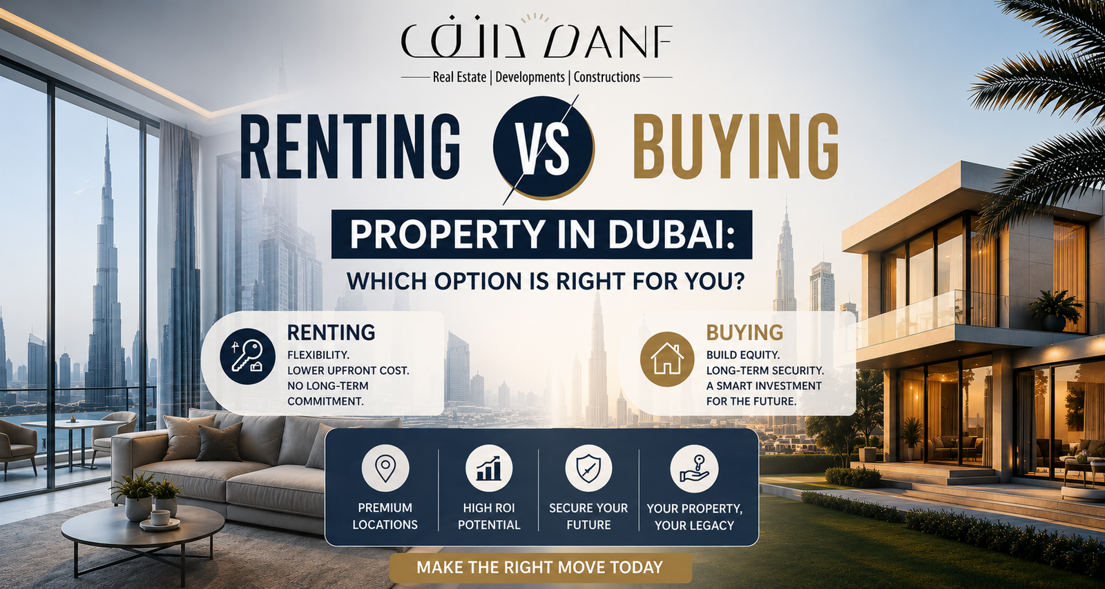 Renting vs Buying Property in Dubai: Which Option Is Right for You?
