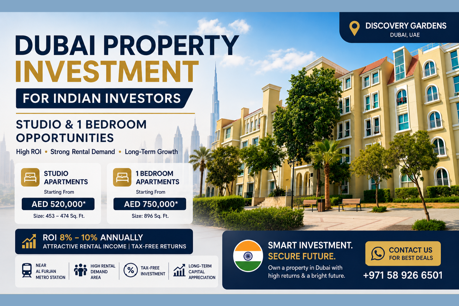 Dubai Property Investment Opportunity for Indian Investors